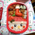 美優鈴♪'s cooksnap of when they made キャラ弁♡サンタさん クリスマス.