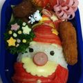 ☆HIEmama☆'s cooksnap of when they made キャラ弁☆クリスマス　サンタクロース.