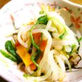 らくらく♪'s cooksnap of when they made 簡単！ 白菜のあっさり和え.