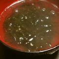 ぽんずー's cooksnap of when they made 超簡単♬ゆず胡椒deもずくスープ.