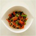 どまに21's cooksnap of when they made 捨てないで！大根葉と人参と油揚げの炒め煮.