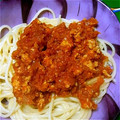 のぶ代's cooksnap of when they made 簡単☆ミートソース.
