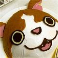ひさみ's cooksnap of when they made 食紅不使用♪ジバニャン立体キャラケーキ☆.