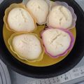 miju_'s cooksnap of when they made コストコ ホットケーキミックス 蒸しパン.