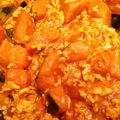 ジュンコ☆☆'s cooksnap of when they made 定番！かぼちゃと鶏ひき肉のそぼろ煮.