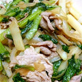 ナミ0202's cooksnap of when they made 超簡単☆節約！豚肉とじゃがいも炒め.