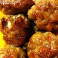 Nyahon's cooksnap of when they made 豚コマ団子(^o^)/簡単♫.