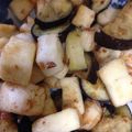 ふりかけマカロニ's cooksnap of when they made はんぺんと茄子のおかかバター.