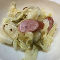 隣のやまださん's cooksnap of when they made ＊キャベツとソーセージのサラダ＊.