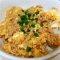 くぅぽん☆'s cooksnap of when they made 超特急‼︎豚ひき肉の甘辛卵とじ丼♡.