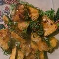 理世☆'s cooksnap of when they made 簡単☆１０分　かぼちゃのコッテリ焼き.