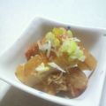 mmiRmyu's cooksnap of when they made 和風！居酒屋のお通しみたいな七味仕上げ.