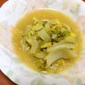 ＊実月＊'s cooksnap of when they made ∮ 白菜とコーンのマスタードღ蒸し煮 ∮.