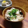 neruse's cooksnap of when they made 牡蠣と若布の玄米炊き込みご飯.