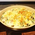 Biwi's cooksnap of when they made 牡蠣とほうれん草のグラタン.