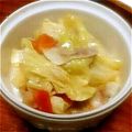 ラダー's cooksnap of when they made レンジで簡単　ルクエで豚肉と野菜の酒蒸し.