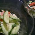 チョビ～☆'s cooksnap of when they made ✿キュウリのカニ風味サラダ✿.