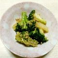 yuri18's cooksnap of when they made お弁当に☆ブロッコリーの胡麻和え.