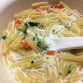 N☆0610's cooksnap of when they made 離乳食 中期〜簡単レンジでクリームパスタ.
