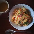 みどりっ！'s cooksnap of when they made 誰でも簡単パラパラ炒飯.