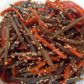 クロクロクローバー's cooksnap of when they made 牛蒡と人参のきんぴら.