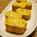 時花菜's cooksnap of when they made 【お弁当に】ジャガイモ入り玉子焼き.