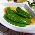 ＴＯＭＯＷＡＴ's cooksnap of when they made ★インゲンの揚げびたし★.