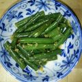 八雲麻衣's cooksnap of when they made インゲンの生姜醤油和え☆.