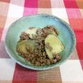 龍青空ママ's cooksnap of when they made サツマイモと挽き肉の醤油麹炒め.