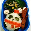 まろん☆'s cooksnap of when they made キャラ弁☆コロコロパンダサンタ.