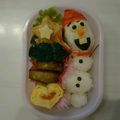 まーーしゃ's cooksnap of when they made やっぱり大人気♪オラフのお弁当.
