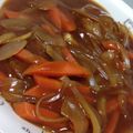 うさこママ★'s cooksnap of when they made 野菜たっぷり☆煮込みハンバーグ.
