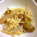 蒼の雫sp's cooksnap of when they made 簡単✿もやしとザーサイと卵の炒めもの.