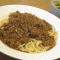みぎわ's cooksnap of when they made 簡単ミートソース*.