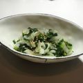 chi40's cooksnap of when they made かんたん♪白菜の芯のナムル.