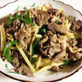 kogayumi's cooksnap of when they made 牛肉とジャガイモ炒め.