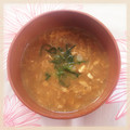K0A9O0R8U♪'s cooksnap of when they made 簡単♫ もやしの卵とじ✿カレースープ.