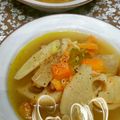 leafmama's cooksnap of when they made 生姜と根菜たっぷりデトックススープ♡.