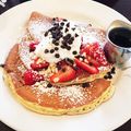 ララ945's cooksnap of when they made カフェ風♡もちもち米粉パンケーキ.