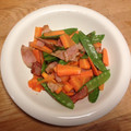 ♡奈津亜♡'s cooksnap of when they made お弁当のおかず★にんじんと絹さやのソテー.