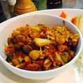 CHRISHOLIC's cooksnap of when they made カリフラワーとヒヨコ豆のカレー.