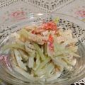 イブりんこ's cooksnap of when they made 大根の皮で美味しいサラダ♪.