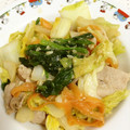 ぽちゃすけ's cooksnap of when they made 豚肉と白菜の味噌炒め.