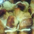 kajipi's cooksnap of when they made 里芋の味噌＆チーズ田楽♫.