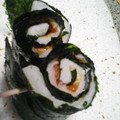 鬼嫁ちーちゃん's cooksnap of when they made ★海苔の野望★ちくわの海苔巻き.