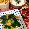 nami1984's cooksnap of when they made ごまさばとほうれん草の炒め物.