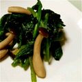 食の応援団's cooksnap of when they made しめじとほうれん草の簡単ソテー♪.