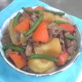 七色ワクチン's cooksnap of when they made 簡単♪我が家の肉じゃが(豚肉)☆.