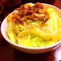 ゆっずぽん's cooksnap of when they made 電子レンジ蒸しキャベツ桜海老ソースかけ♪.