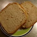 木成りはっさく's cooksnap of when they made ウチの湯だね全粒粉パン・HB.